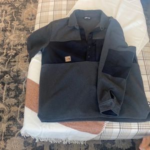 Men’s north face fleece pullover. Half snap. XXL